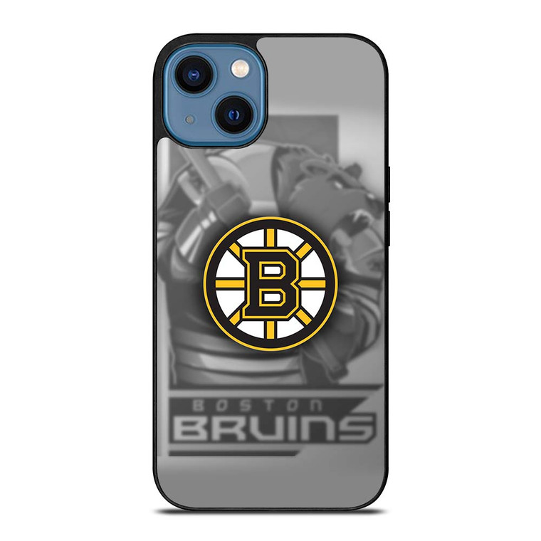 BOSTON BRUINS BEAR MASCOT NHL iPhone 14 Case Cover