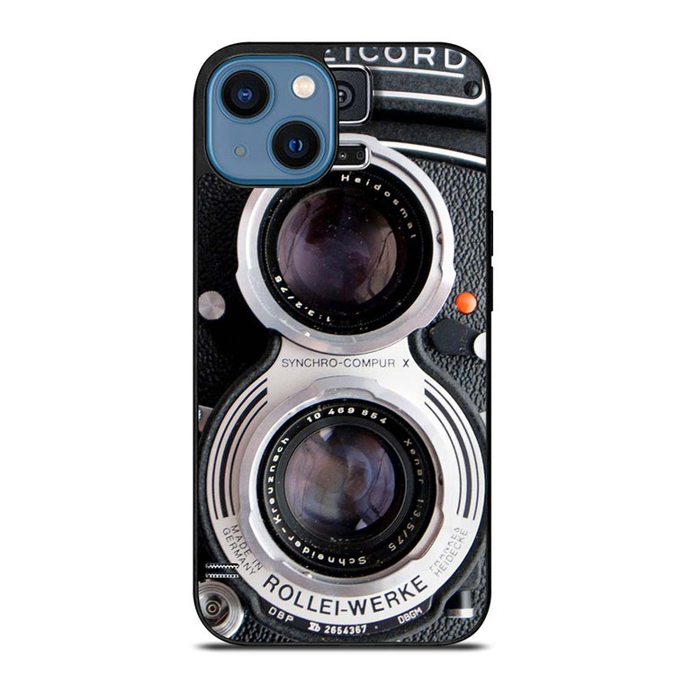 CAMERA ROLLEICORD iPhone 14 Case Cover