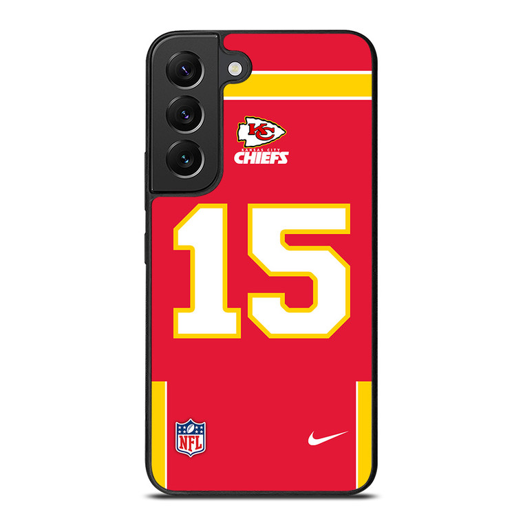 KANSAS CITY CHIEFS PATRICK MAHOMES 15 NFL NIKE Samsung Galaxy S22 Plus Case Cover