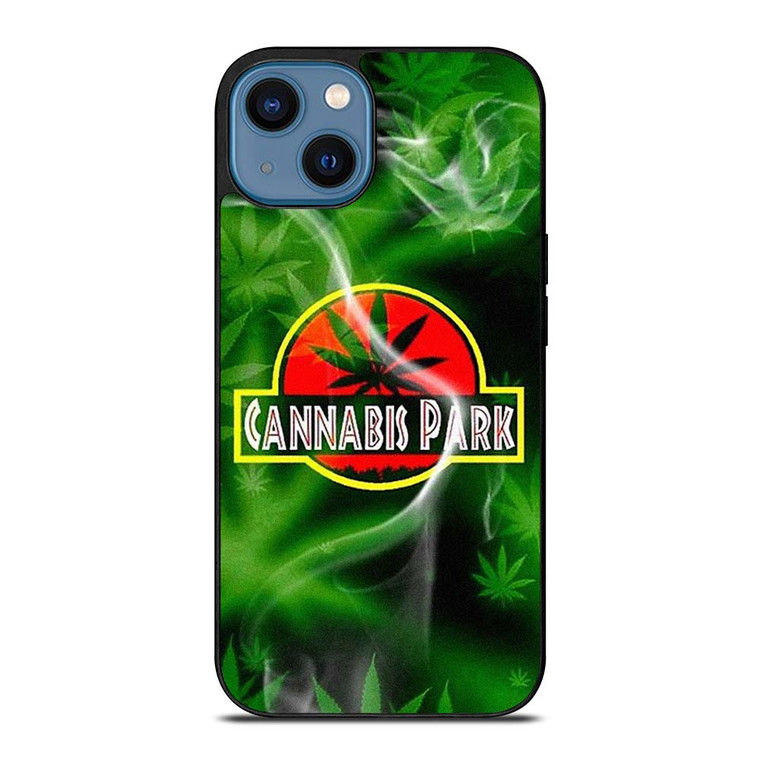 CANNABIS PARK FUNNY iPhone 14 Case Cover