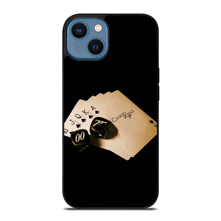 CASINO ROYAL 007 BOND iPhone 14 Case Cover