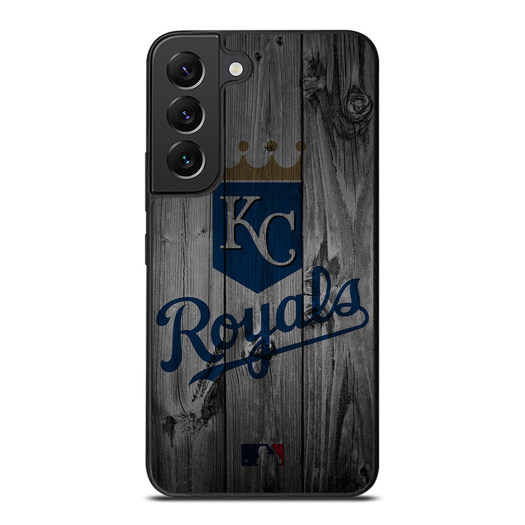 KANSAS CITY ROYALS BASEBALL MLB WOOD LOGO Samsung Galaxy S22 Plus Case Cover