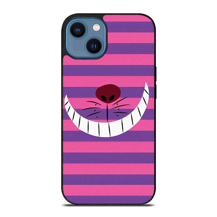 CHESHIRE CAT STRIPE iPhone 14 Case Cover