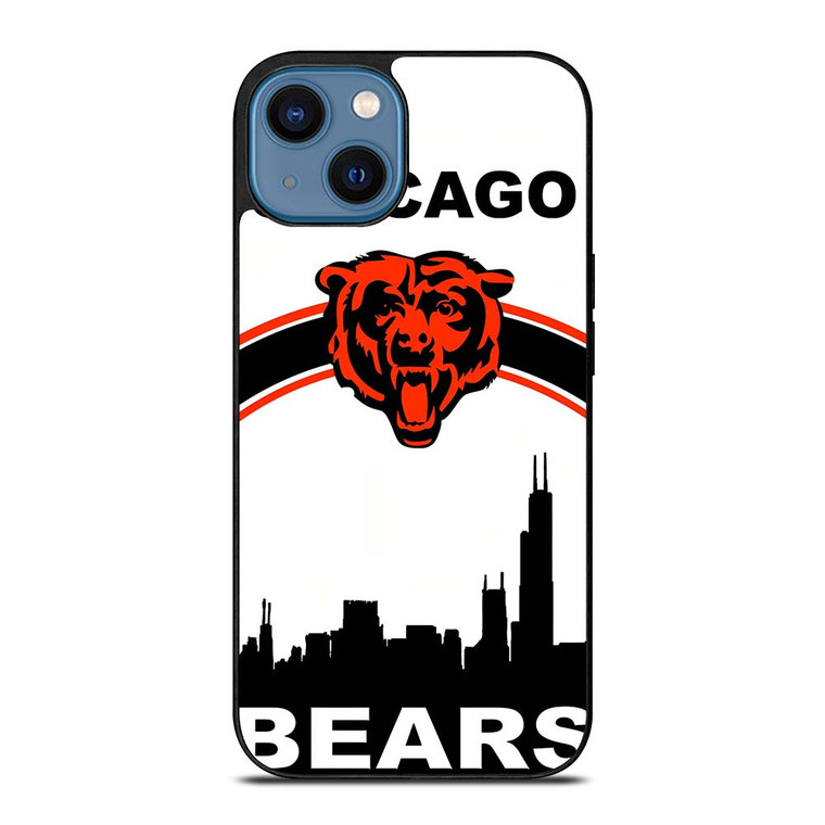 CHICAGO BEARS BAG STRIP iPhone 14 Case Cover