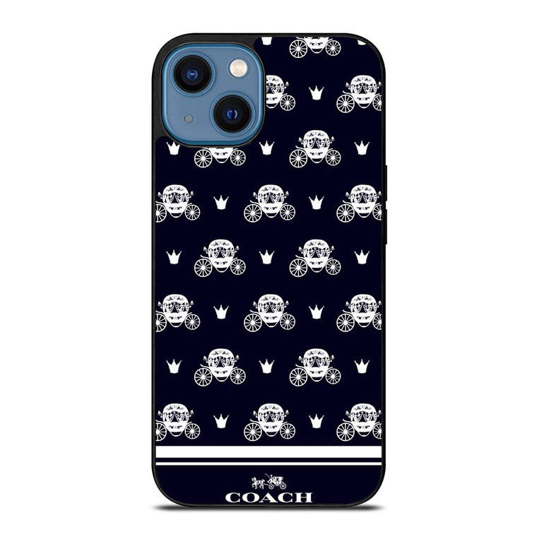COACH NEW YORK CART iPhone 14 Case Cover