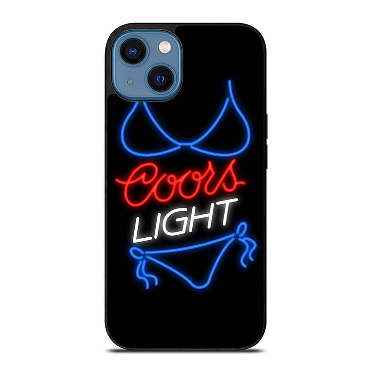 COORS LIGHT BEER BIKINI iPhone 14 Case Cover