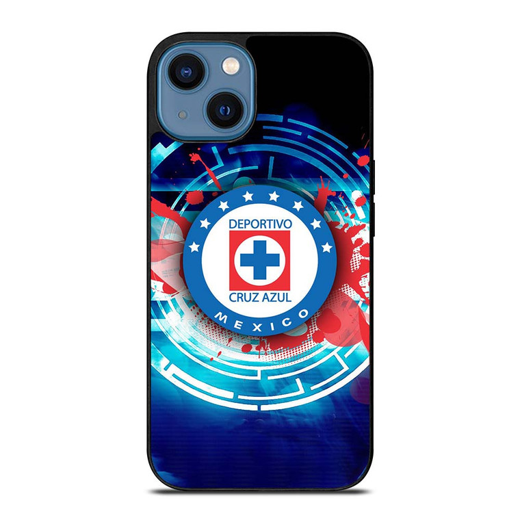 CRUZ AZUL FOOTBALL CLUB LOGO iPhone 14 Case Cover