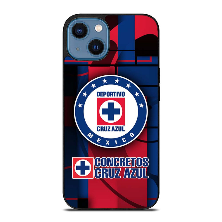 CRUZ AZUL SOCCER LOGO iPhone 14 Case Cover