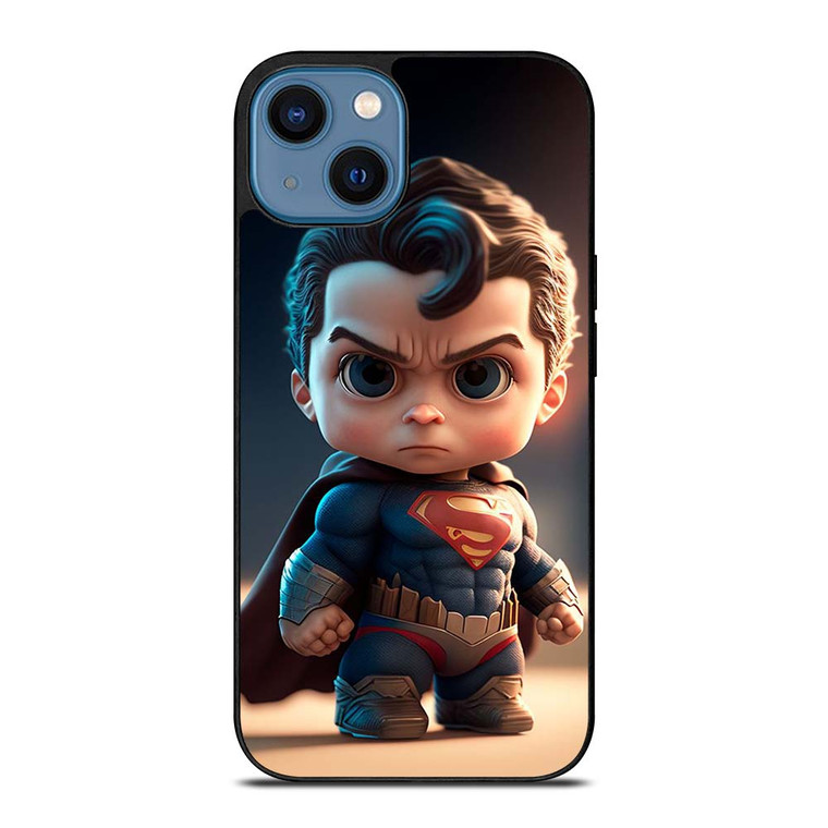 CUTE SUPERMAN DC HEROES iPhone 14 Case Cover