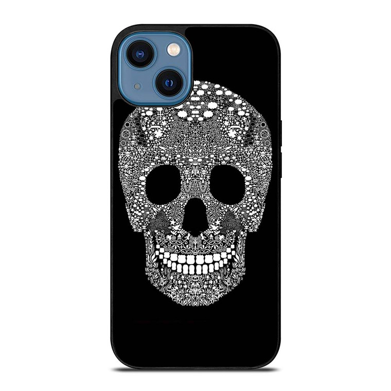 DAY OF THE DEAD SKULL iPhone 14 Case Cover
