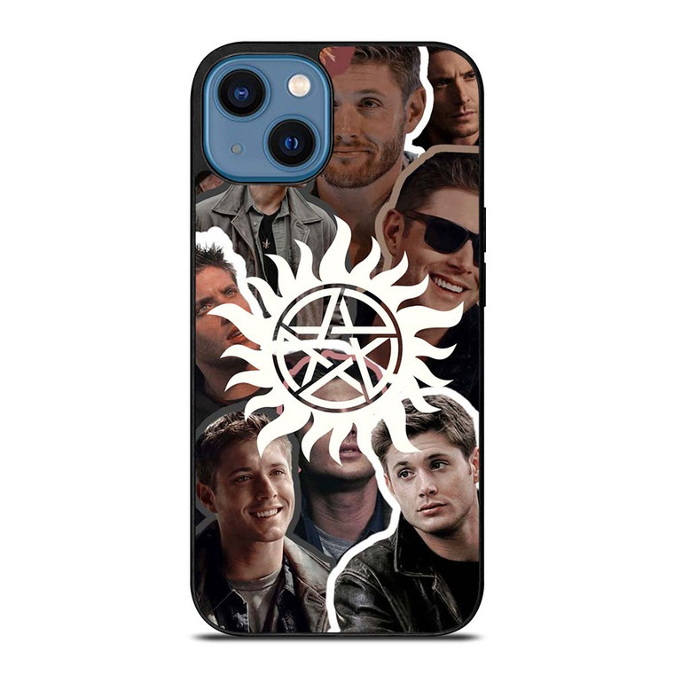 DEAN WINCHESTER SUPERNATURAL COLLAGE iPhone 14 Case Cover
