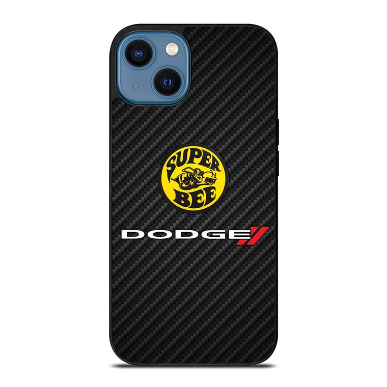 DODGE CHARGER SUPER BEE CARBON iPhone 14 Case Cover