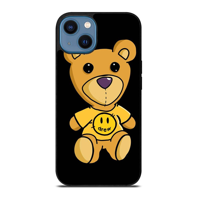 DREW SMILEY FACE TEDY BEAR iPhone 14 Case Cover