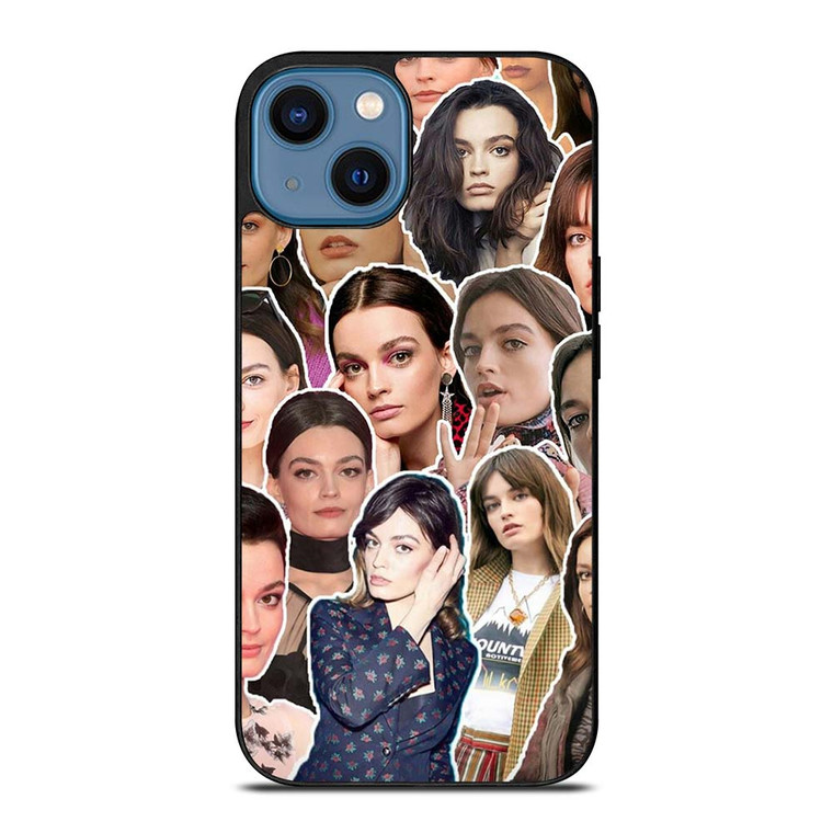 EMMA MACKEY FACE COLLAGE iPhone 14 Case Cover