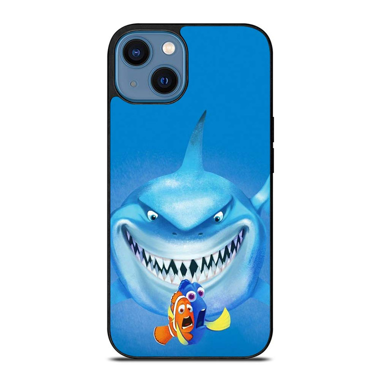 FINDING NEMO DORY SHARK CARTOON iPhone 14 Case Cover