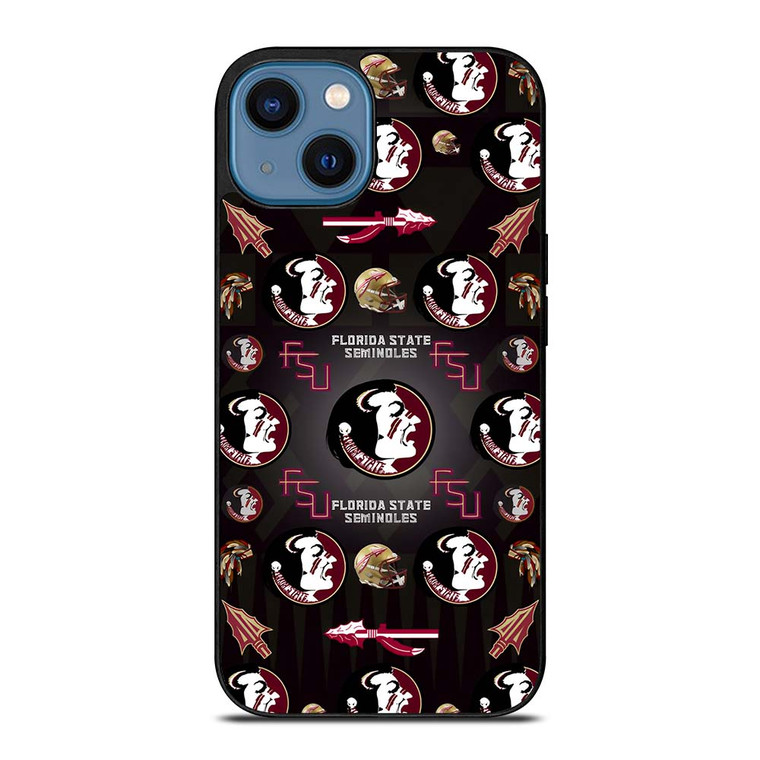 FLORIDA STATE FSU WALLPAPER iPhone 14 Case Cover