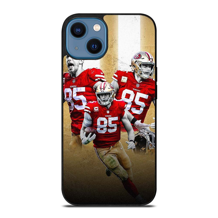 GEORGE KITTLE SAN FRANCISCO 49ERS MLB 2 iPhone 14 Case Cover