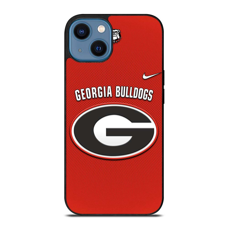 GEORGIA BULLDOGS UNIVERSITY JERSEY iPhone 14 Case Cover