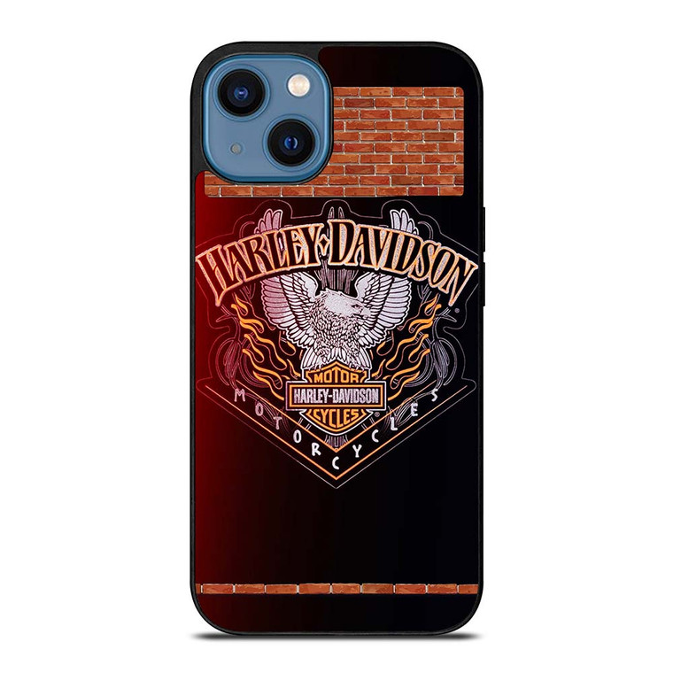 HARLEY DAVIDSON EAGLE BADGE iPhone 14 Case Cover