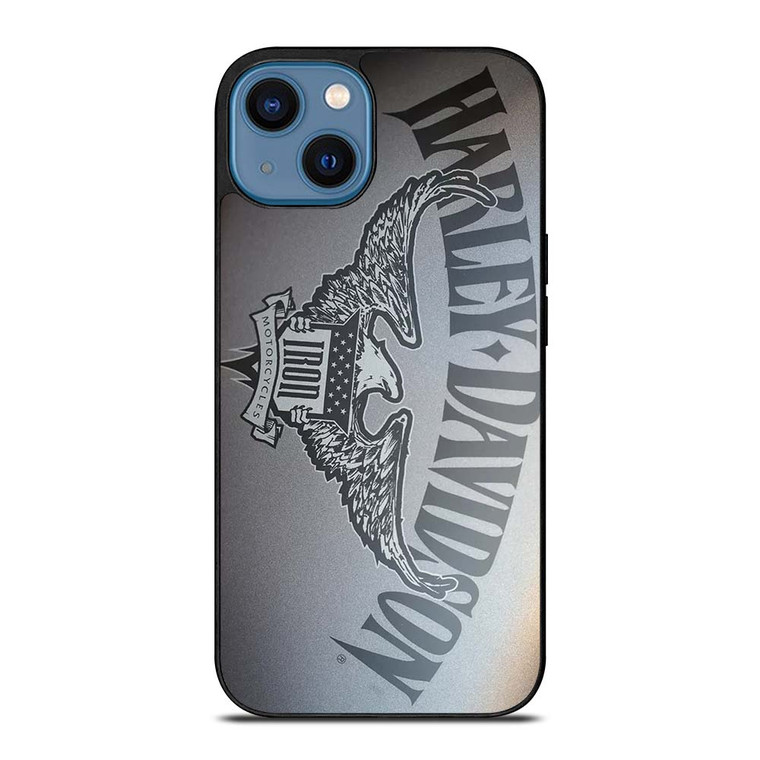 HARLEY DAVIDSON IRON TANKPAD iPhone 14 Case Cover