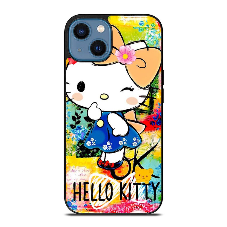 HELLO KITTY ART iPhone 14 Case Cover