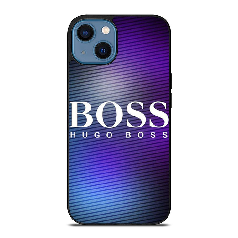 HUGO BOSS GRADIENT LOGO iPhone 14 Case Cover