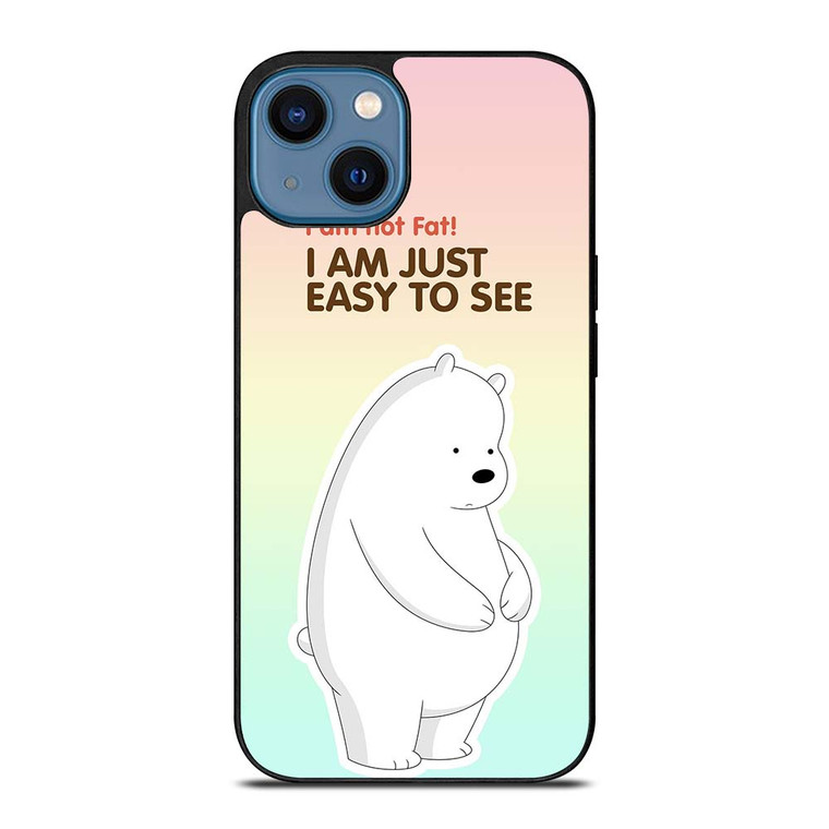 ICE BEAR WE BARE BEARS CARTOON iPhone 14 Case Cover