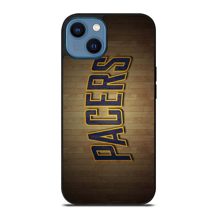 INDIANA PACERS BASKETBALL COURT LOGO iPhone 14 Case Cover