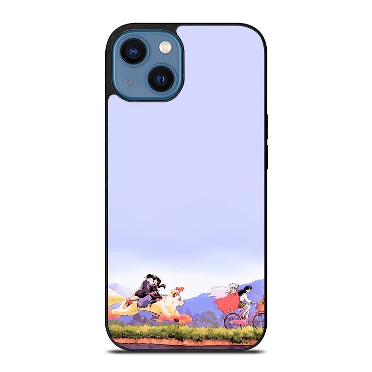INUYASHA AND KAGOME CYCLE iPhone 14 Case Cover