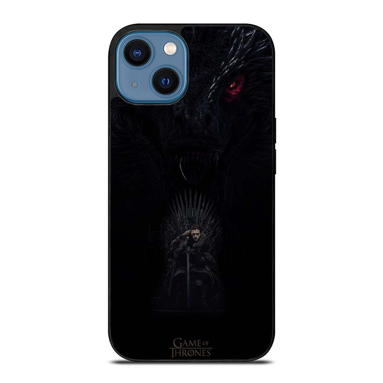 JON SNOW WOLF NIGHT iPhone 14 Case Cover