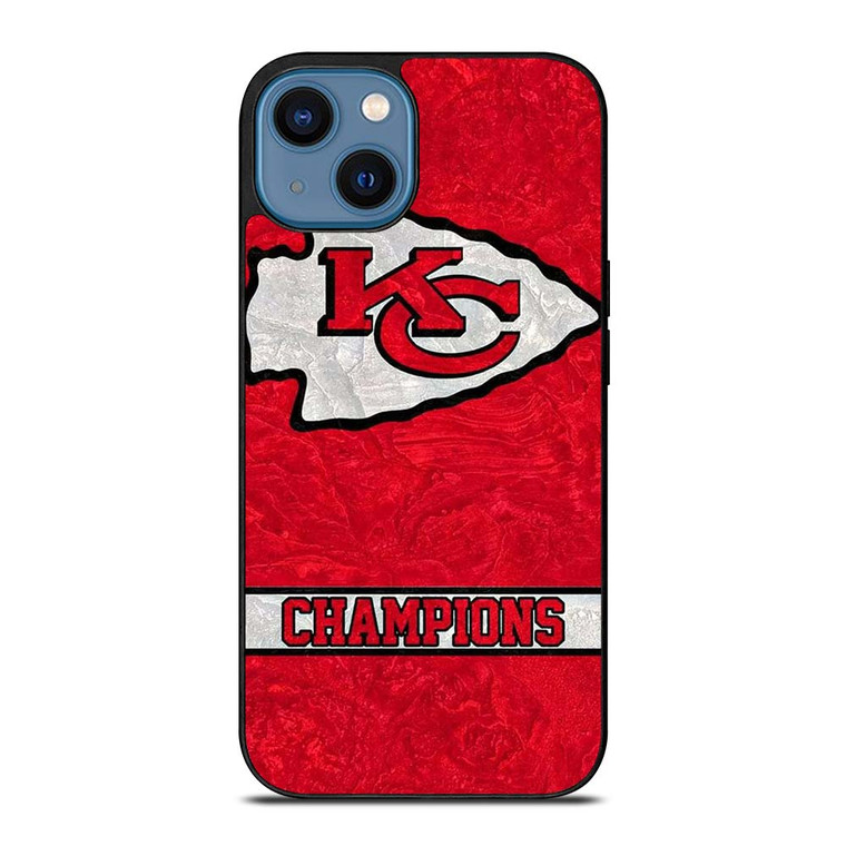 KANSAS CITY CHIEFS CHAMPIONS iPhone 14 Case Cover
