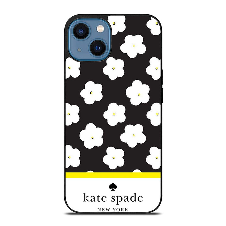 KATE SPADE FLOWER PATTERN 3 iPhone 14 Case Cover