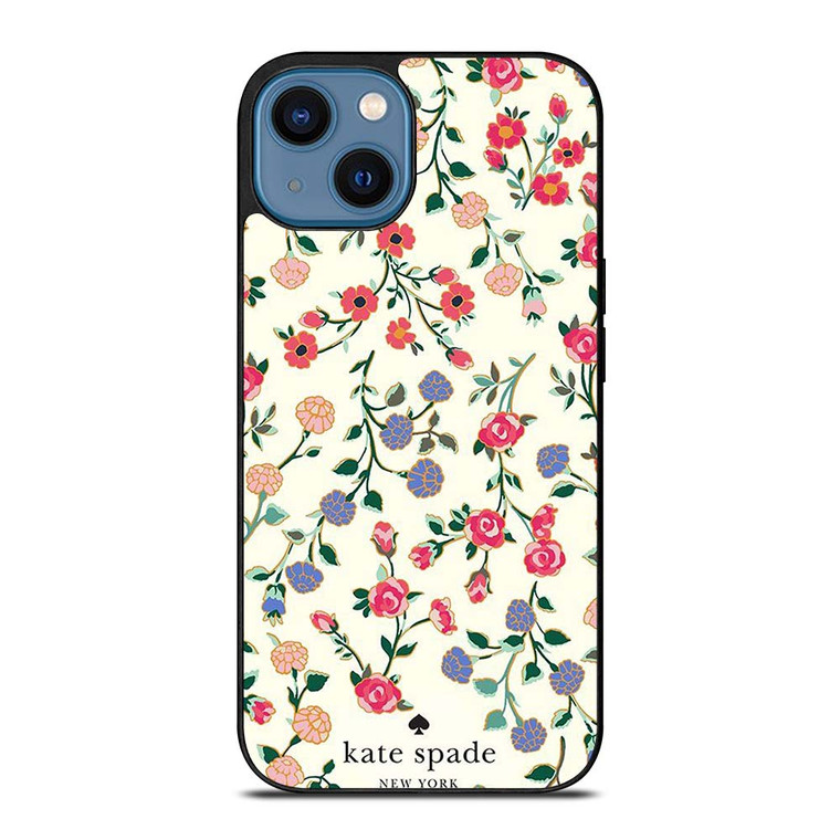 KATE SPADE FLOWER PATTERN iPhone 14 Case Cover