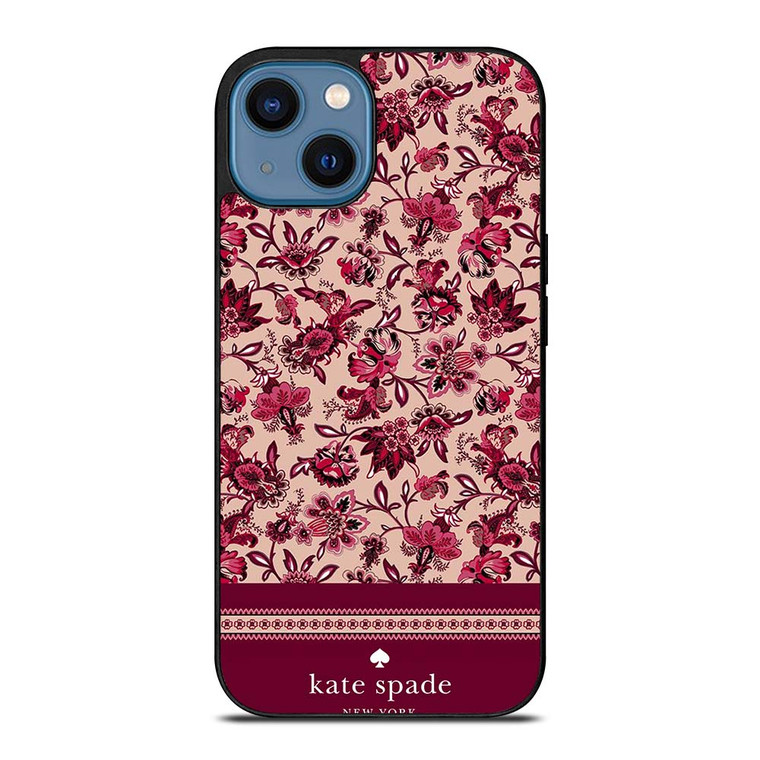 KATE SPADE FLOWER VINTAGE iPhone 14 Case Cover