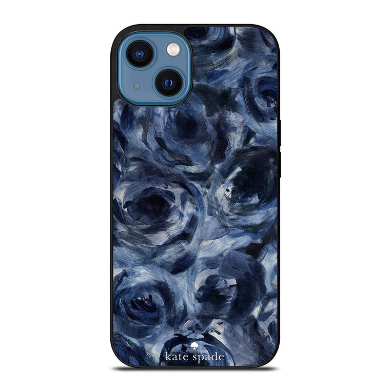KATE SPADE NEW YORK ABSTRACT BLUE iPhone 14 Case Cover