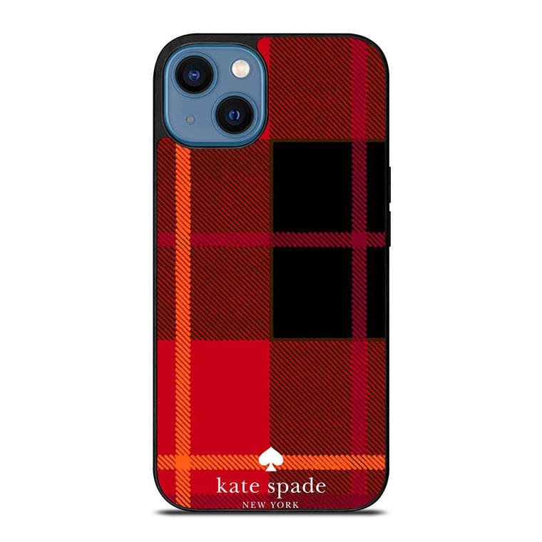 KATE SPADE NEW YORK RED iPhone 14 Case Cover