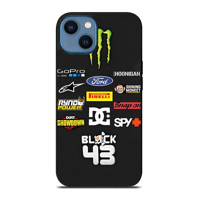 KEN BLOCK RALLY LOGO iPhone 14 Case Cover