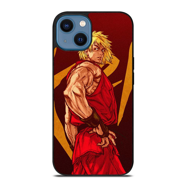 KEN MASTERS STREET FIGHTER GAMES 2 iPhone 14 Case Cover KEN MASTERS STREET FIGHTER GAMES 2 iPhone 14 Case Cover