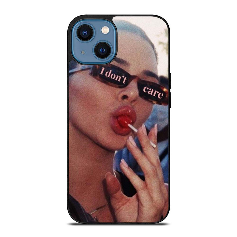 KENDALL JENNER I DON'T CARE iPhone 14 Case Cover