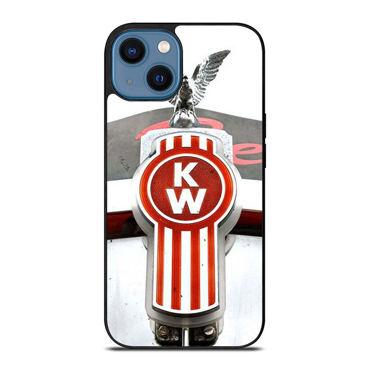 KENWORTH TRUCK EMBLEM iPhone 14 Case Cover KENWORTH TRUCK EMBLEM iPhone 14 Case Cover
