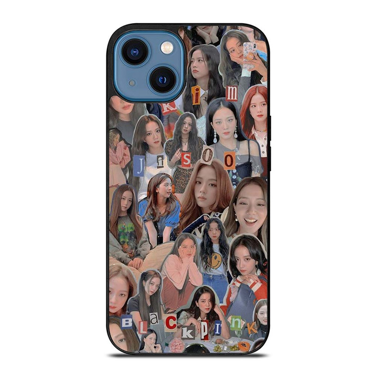 KIM JISOO BLACKPINK CUTE COLLAGE iPhone 14 Case Cover