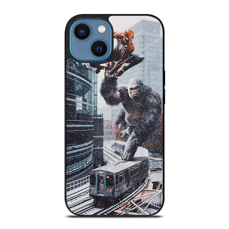 KINGKONG VS SPIDER iPhone 14 Case Cover