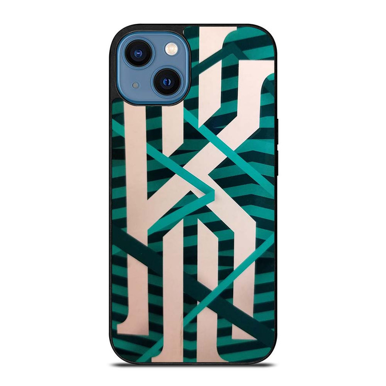 KYRIE IRVING ABSTRACT LOGO iPhone 14 Case Cover KYRIE IRVING ABSTRACT LOGO iPhone 14 Case Cover