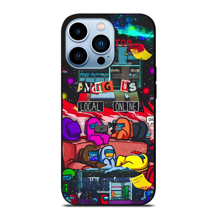 AMONG US LOCAL ONLINE iPhone 13 Pro Max Case Cover