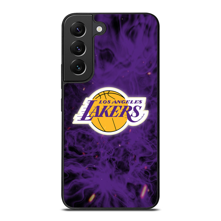 LOS ANGELES LAKERS BASKETBALL NBA FIRE Samsung Galaxy S22 Plus Case Cover
