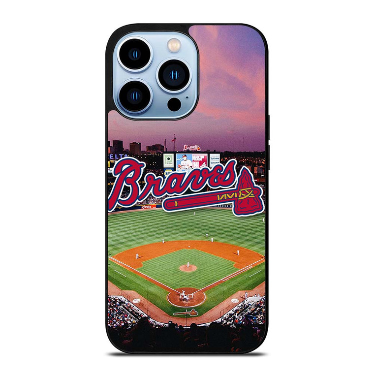 ATLANTA BRAVES BASEBALL ARENA iPhone 13 Pro Max Case Cover ATLANTA BRAVES BASEBALL ARENA iPhone 13 Pro Max Case Cover