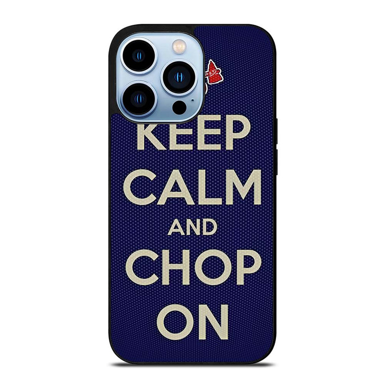 ATLANTA BRAVES CHOP ON BASEBALL iPhone 13 Pro Max Case Cover