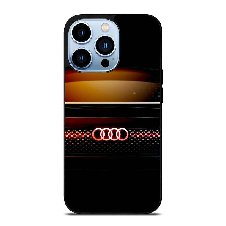 AUDI METAL GLOW LOGO iPhone 13 Pro Max Case Cover