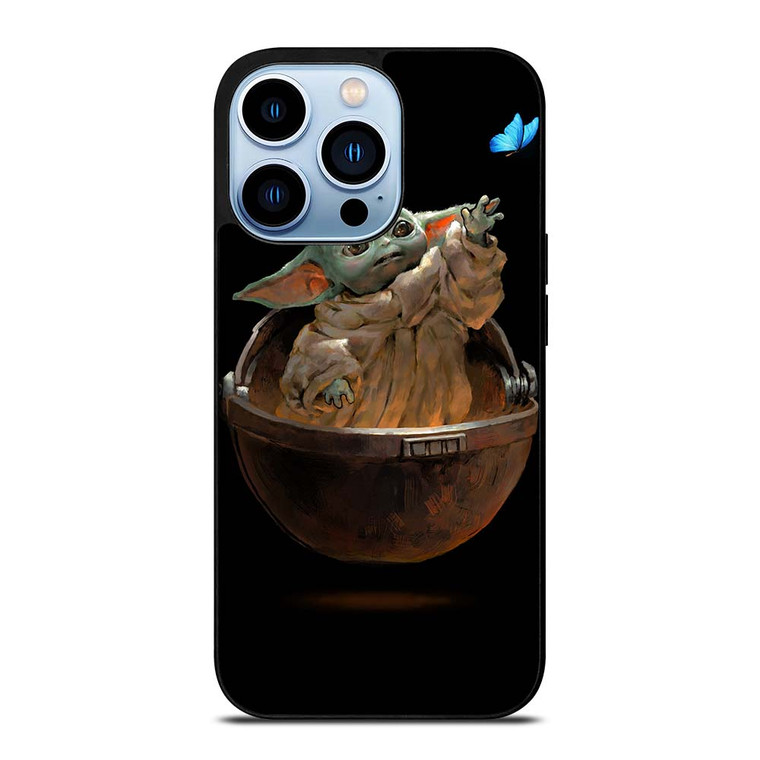 BABY YODA STAR WARS ART iPhone 13 Pro Max Case Cover