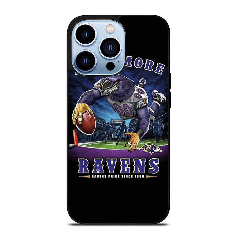 BALTIMORE RAVENS MASCOT iPhone 13 Pro Max Case Cover